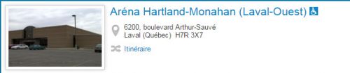 Aréna Hartland Monahan (Laval-Ouest)